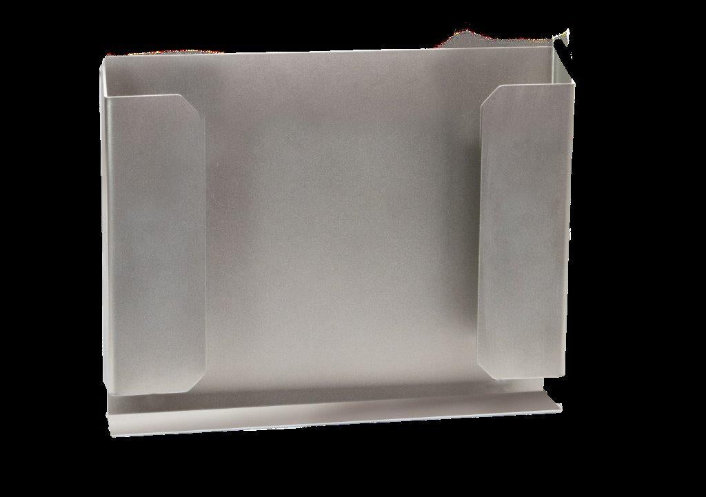 ShyaWorld Bottiglia di vetro per acqua Corpo di finitura trasparente Tappo a vite in acciaio inox. Scatole singole per bottiglia. (1