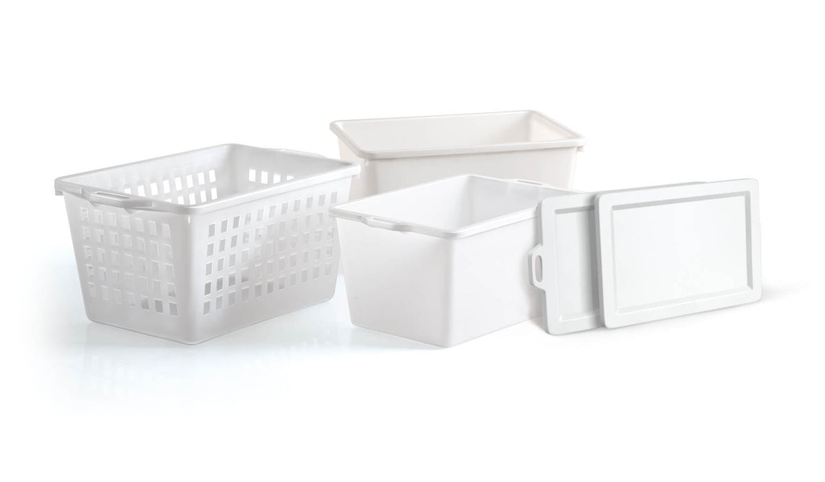 Contenitore Pyrex Rettangolare 4 Litri Con Coperchio Bianco - Foto 12