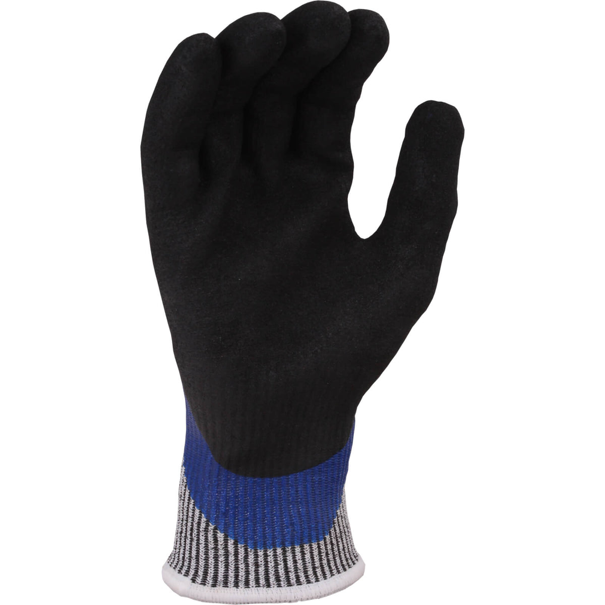 Ruvigrab - Guanto di supporto in nylon con tripla cucitura, rivestimento in nitrile