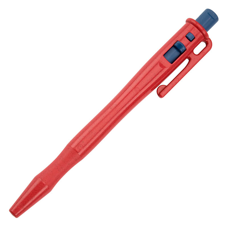 Universal Office Penna A Sfera Retrattile Economy, Inchiostro Rosso, Punta Media 1.0 Mm, Confezione Standard Da Ufficio, Scrittura Fluida