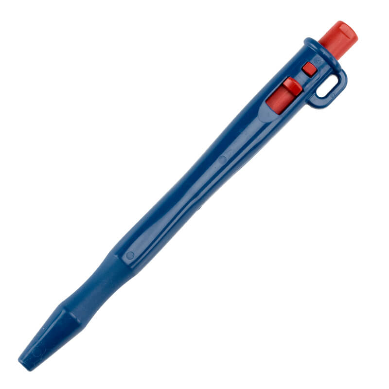 Penne Detectabili - Retrattile solo con Anello per Cordino - Corpo BLU