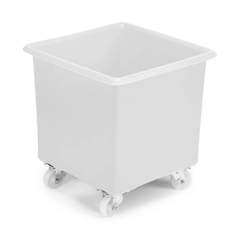 Contenitori Rettangolari Conici Con Ruote- 11 Colori - 72 Litri