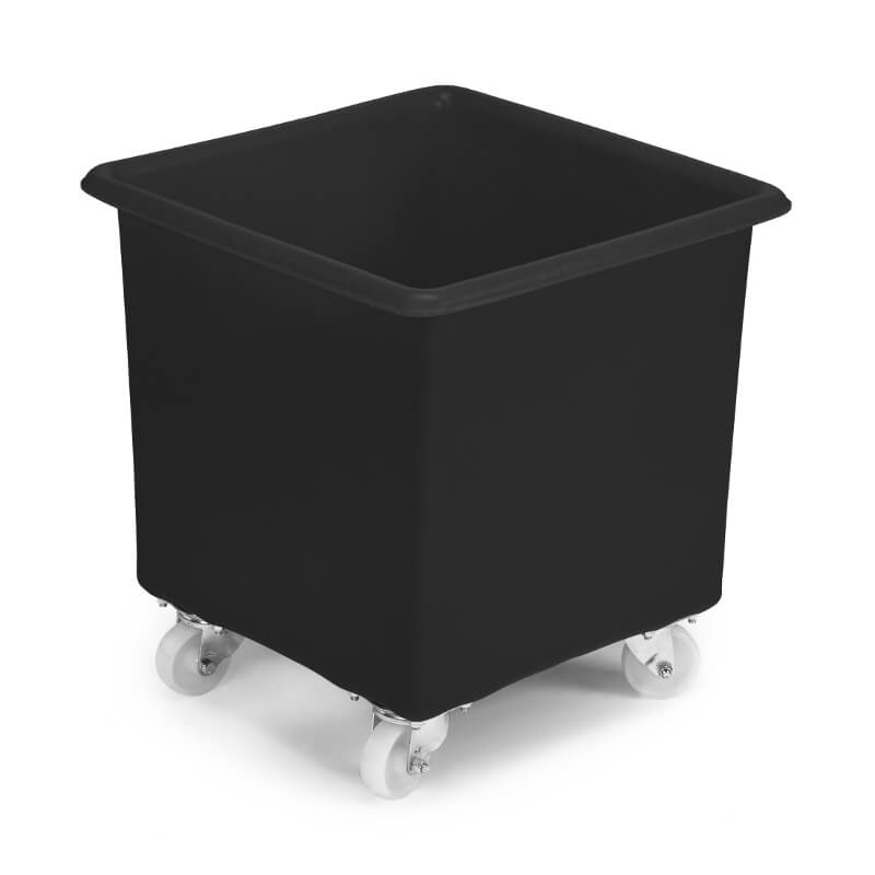 Contenitori Rettangolari Conici Con Ruote- 11 Colori - 72 Litri