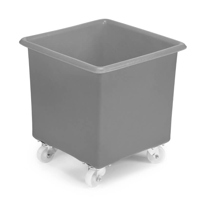 Contenitori Rettangolari Conici Con Ruote- 11 Colori - 72 Litri