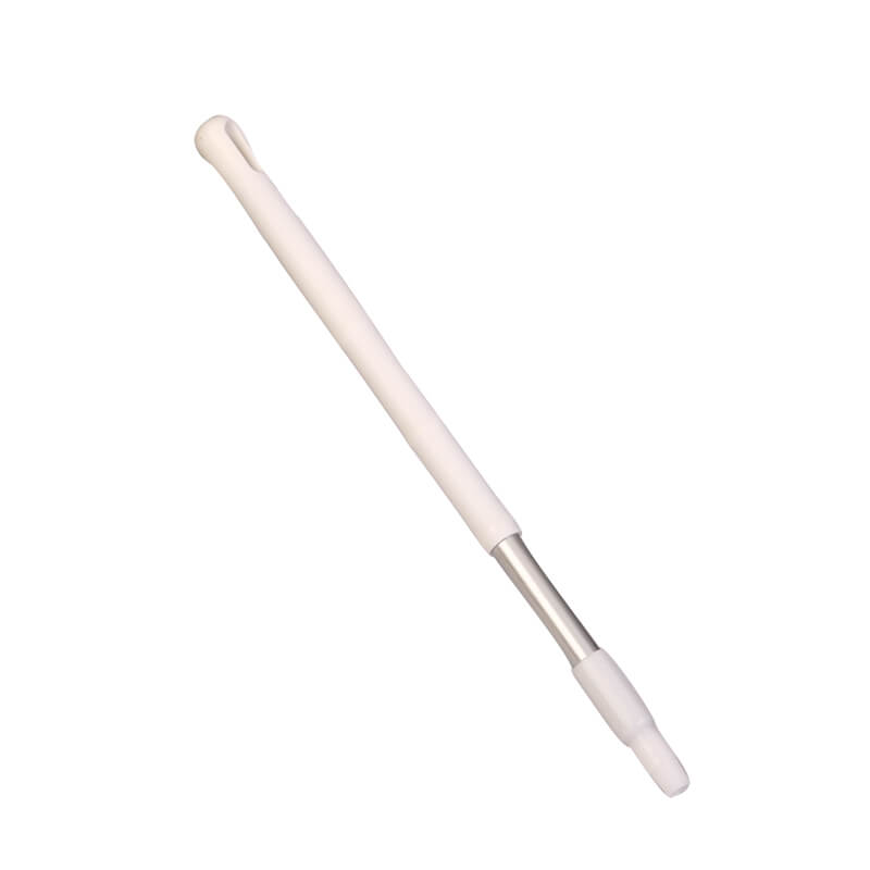 Manici Ergonomici in Polipropilene e Alluminio- Filettati - 650mm Bianco