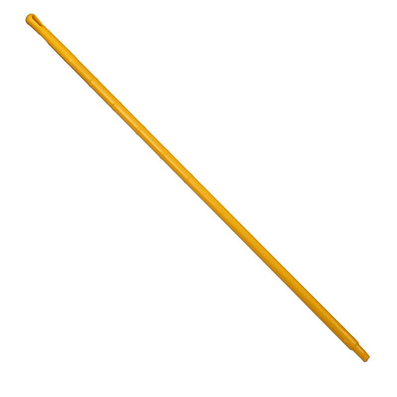 Manici Monoblocco Ergonomici e Leggeri in Polipropilene - Filettati - 1300mm Giallo