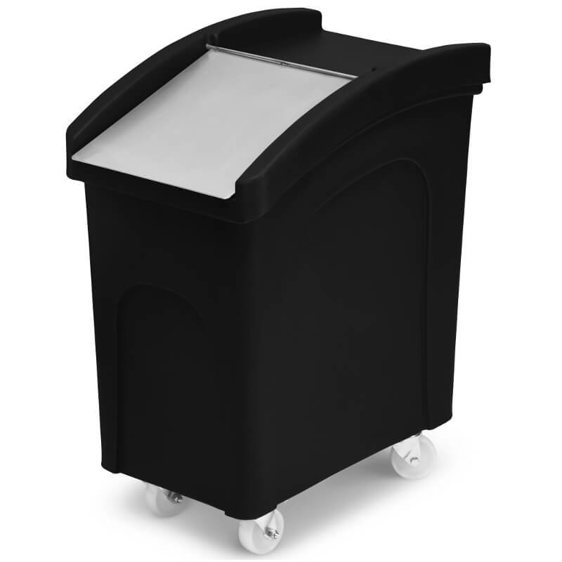 Dispenser Per Ingredienti Mobili - Coperchio Acciaio Inox - 90 Litri