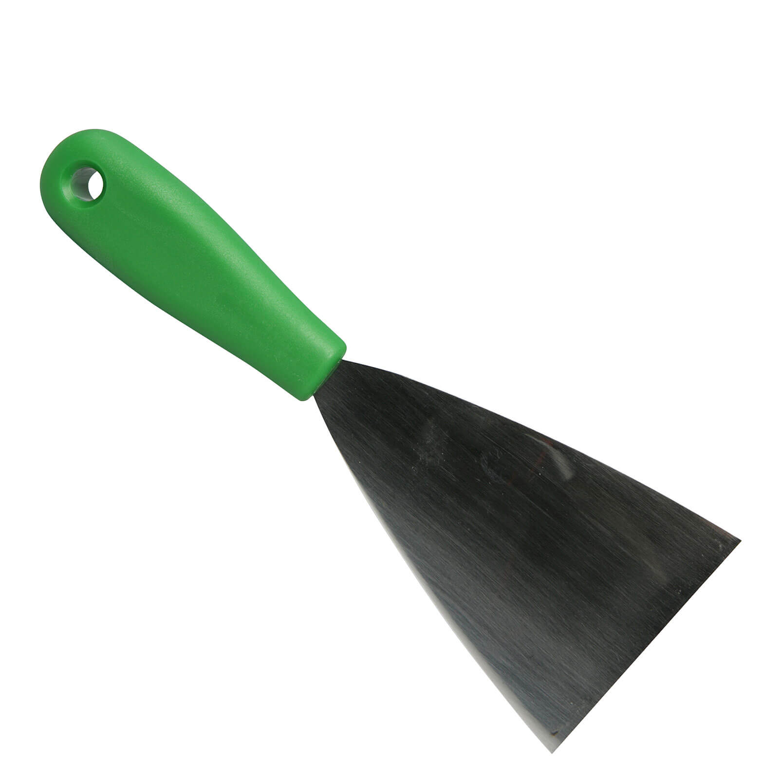 Raschietto Manuale- Lama Acciaio Inox - Rigido - 80mm Verde
